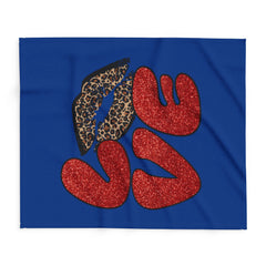 Cozy Love Blanket - Perfect Gift for Valentine's Day, Home Decor, Snuggling, Heartwarming Gift, Cute Accent Piece