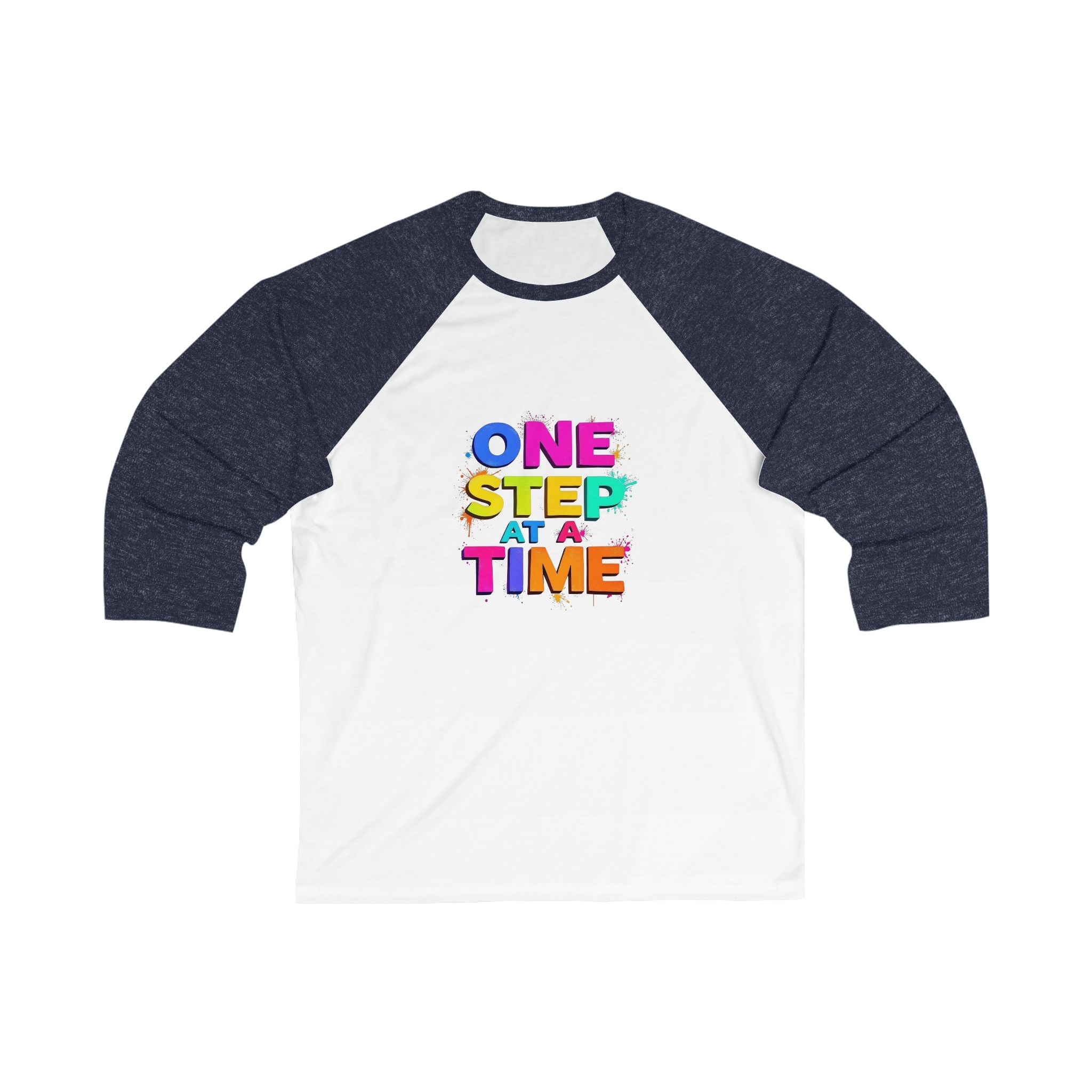 Motivational Baseball Tee - Unisex 3/4 Sleeve T-Shirt, Inspirational Tee, Gift for Coaches, Team Spirit Shirt, Encouragement Wear