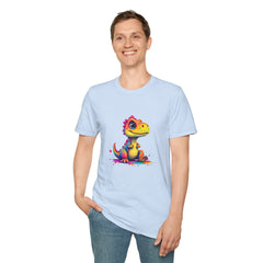 Cute Dinosaur T-Shirt, Fun Graphic Tee, Kids Birthday Gift, Dino Lover Apparel, Unisex Casual Wear