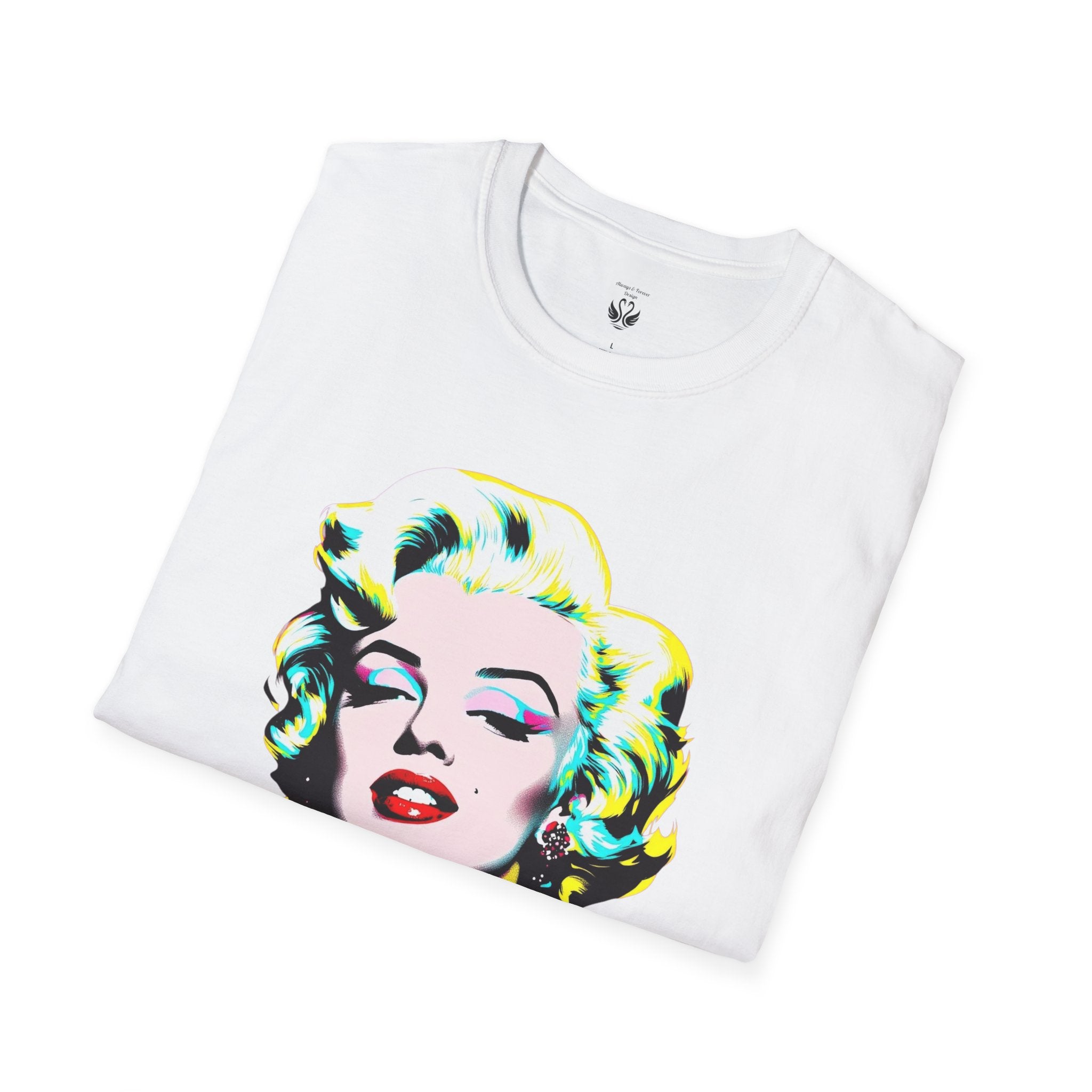Film Idol Pop Art T-Shirt, Vintage Style Shirt, Fashion Tees, Gift for Her, Retro Graphic Tee, Casual Wear