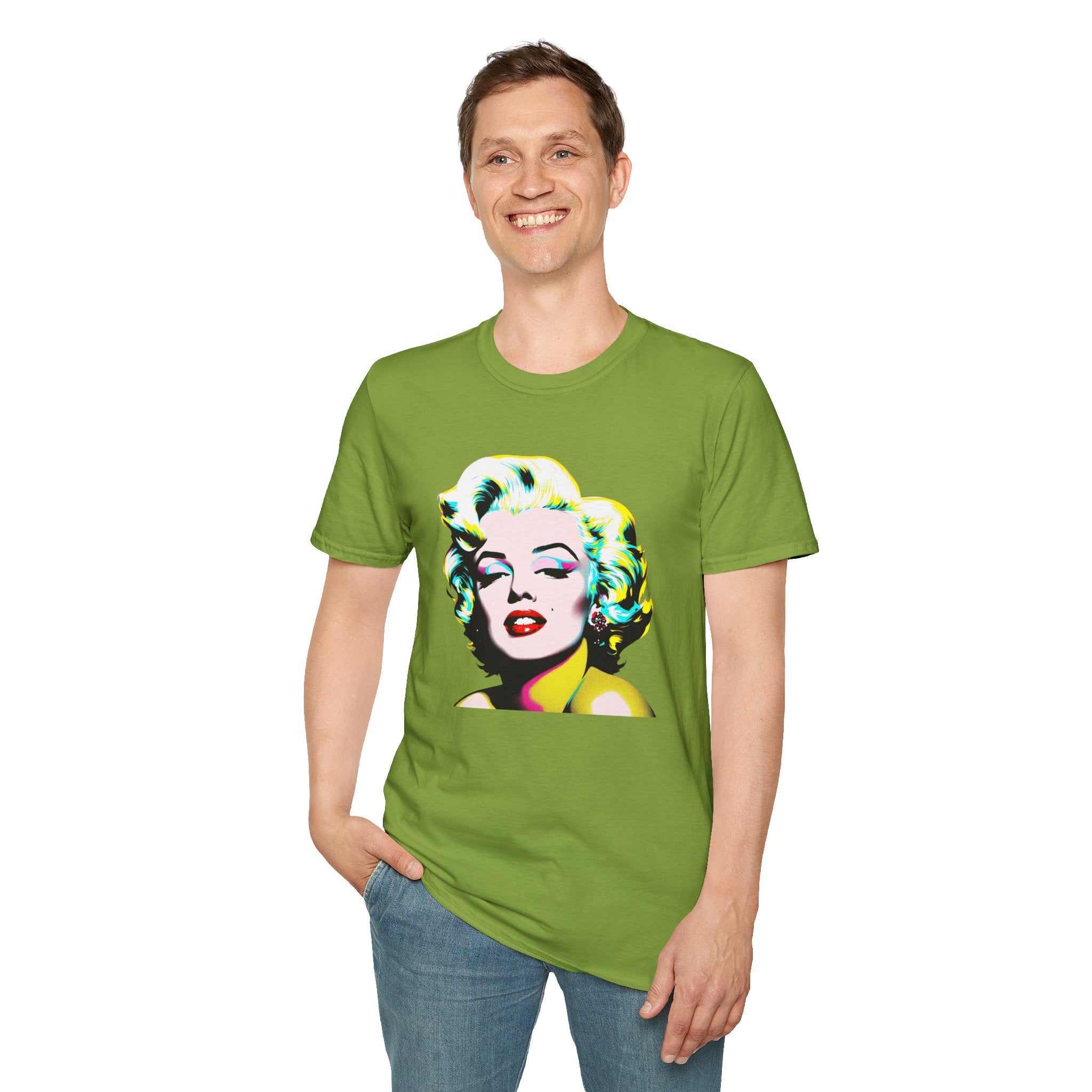 Film Idol Pop Art T-Shirt, Vintage Style Shirt, Fashion Tees, Gift for Her, Retro Graphic Tee, Casual Wear