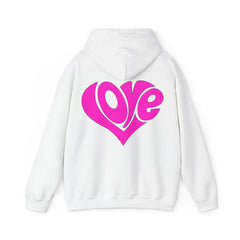 Cozy Love Heart Hoodie | Unisex Sweatshirt for Valentine's Day, Gift for Her, Celebrations, Casual Wear, Anniversary