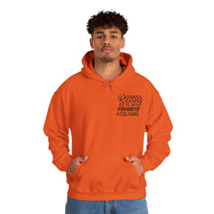 Racing-Themed Hooded Sweatshirt, Ideal for Race Fans, Comfortable, Casual Wear, Great Gift for Motorsports Enthusiasts, Unisex Design