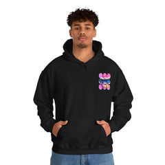 Vibrant Graphic Hoodie, Cool Streetwear Sweatshirt, Trendy Unisex Apparel, Fun Gift for Art Lovers, Casual Everyday Wear