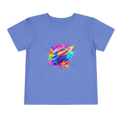 Colorful Planet Toddler Short Sleeve Tee - Fun & Playful Kids Shirt