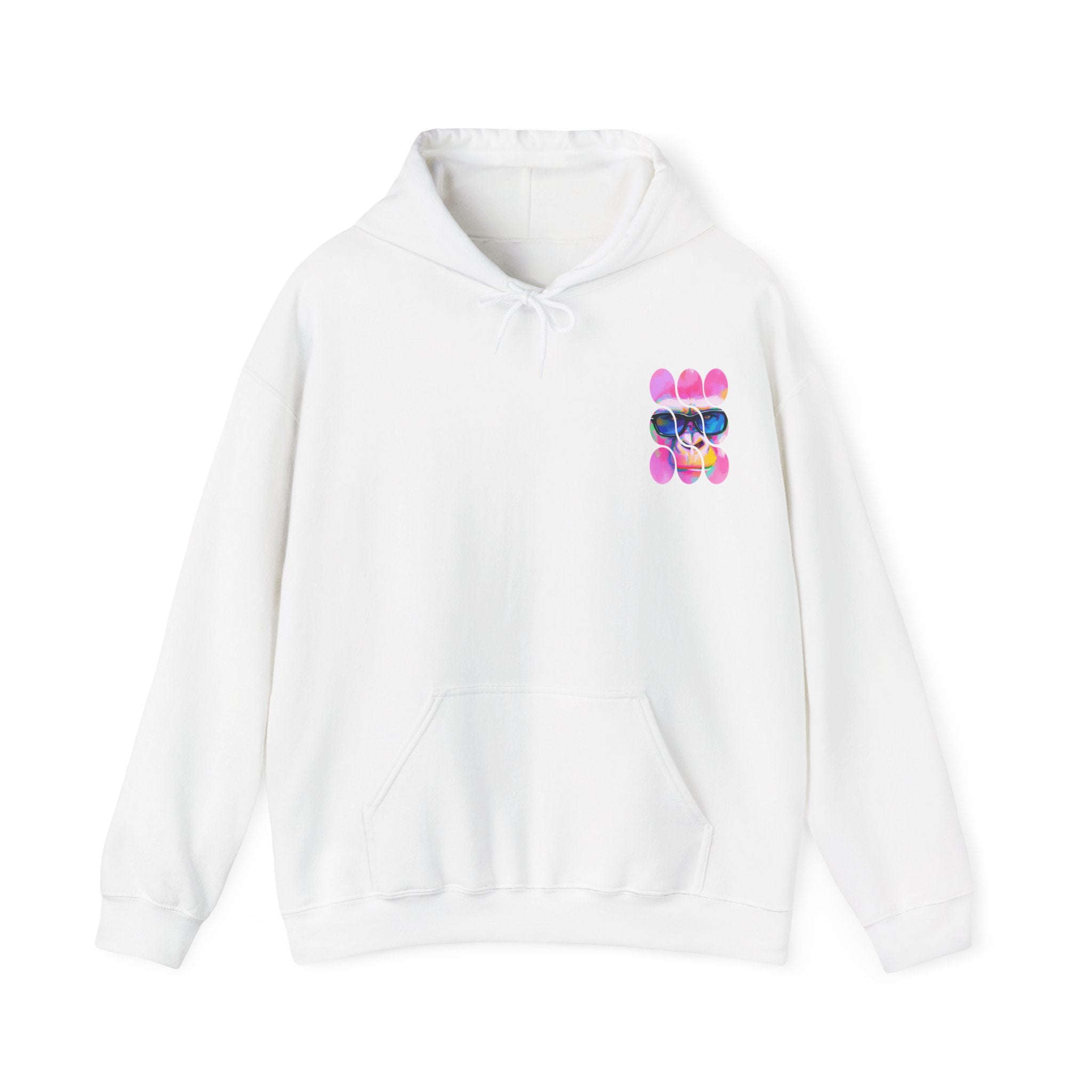 Vibrant Graphic Hoodie, Cool Streetwear Sweatshirt, Trendy Unisex Apparel, Fun Gift for Art Lovers, Casual Everyday Wear