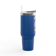 Colorful Messy Bug Insulated Travel Mug - 40oz