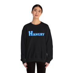 Cozy Hangry Crewneck Sweatshirt, Perfect for Food Lovers, Casual Wear, Gift for Friends, Cozy Style, Everyday Comfort