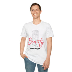 Beauty Comes From Within T-Shirt, Inspirational Tee, Gift for Her, Self-Love Shirt, Motivational Apparel, Unisex Casual Wear