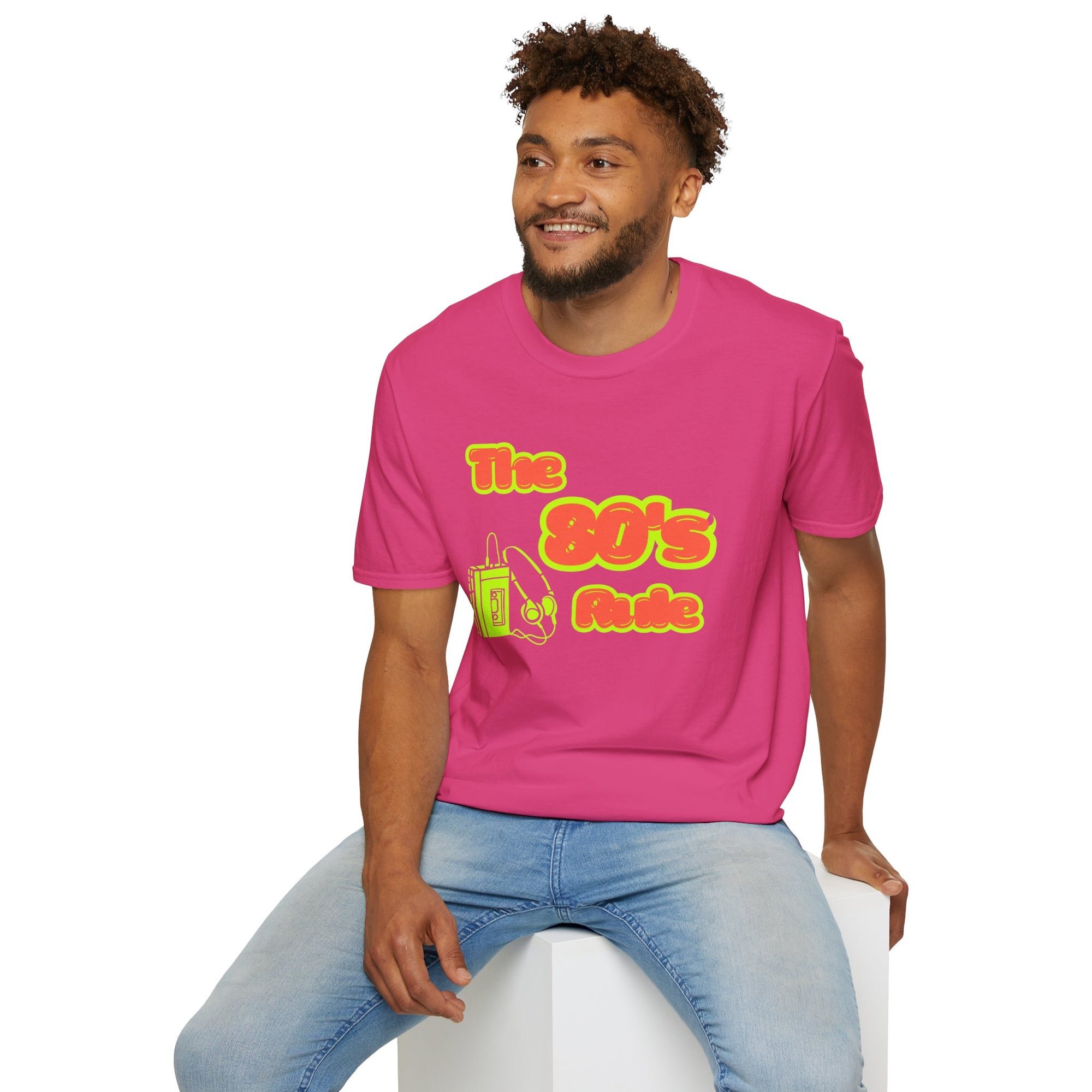 Retro 80's Rule Unisex T-Shirt, Vintage Tee, 80s Inspired Apparel, Casual Wear, Gift for Retro Lovers