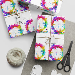Vibrant Colorful Gift Wrapping Paper Sheets - Perfect for Celebrations & Special Occasions