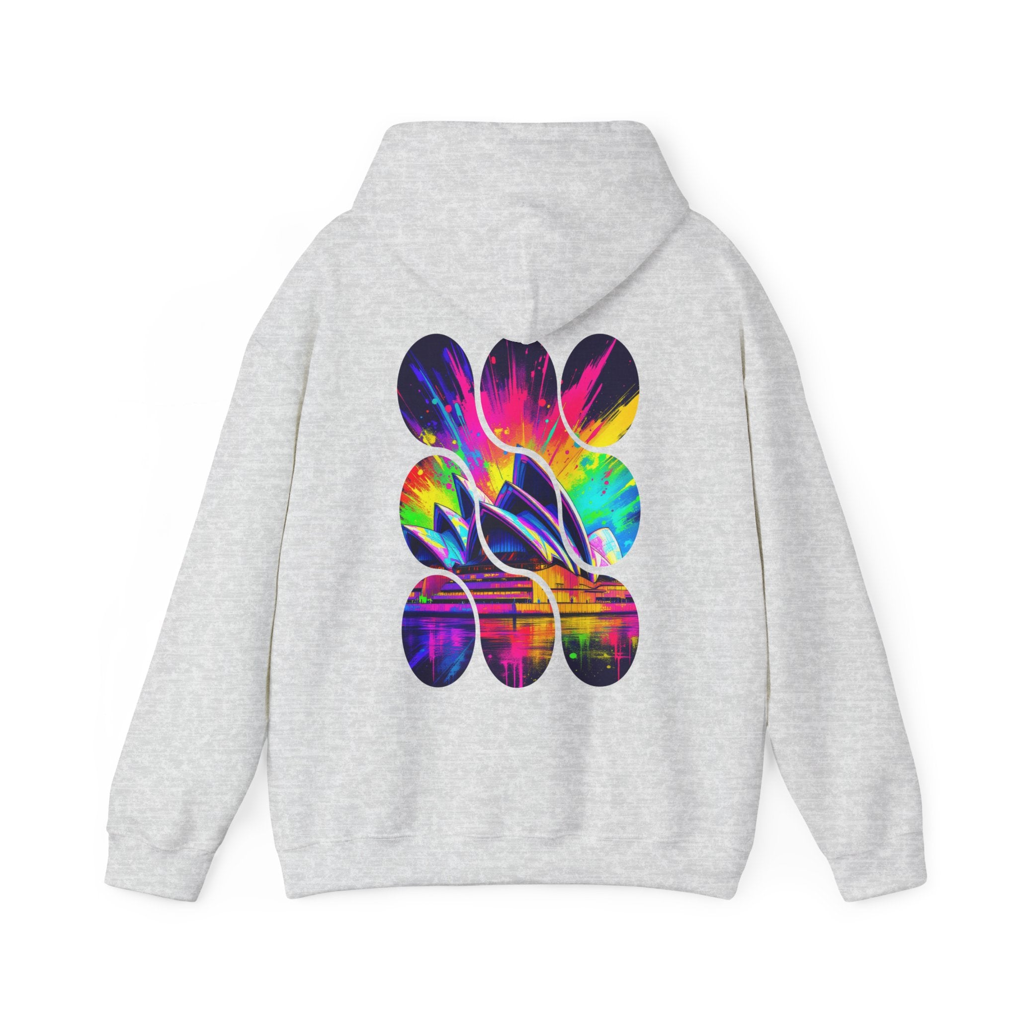 Colorful Abstract Hoodie with Eye-Catching Design, Perfect for Casual Wear, Art Lovers, Gift for Friends, Cozy Layering