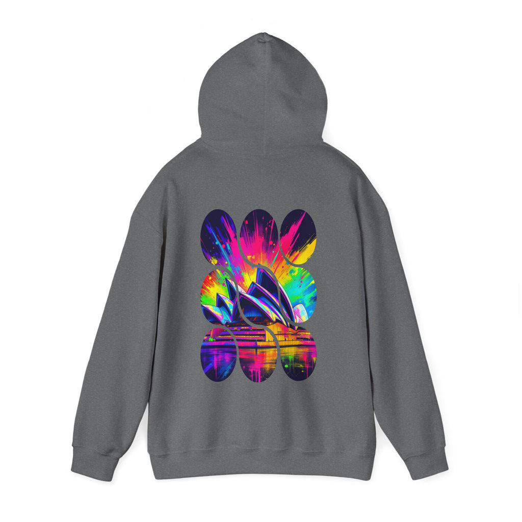 Colorful Abstract Hoodie with Eye-Catching Design, Perfect for Casual Wear, Art Lovers, Gift for Friends, Cozy Layering