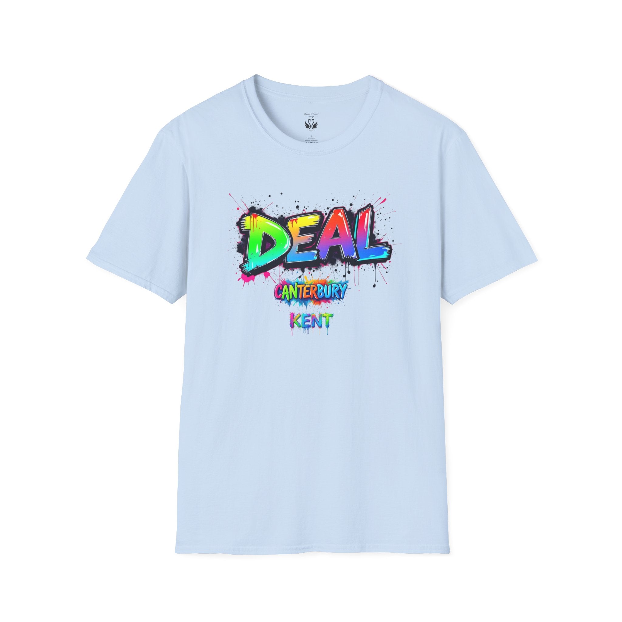 Colorful Graffiti Unisex T-Shirt, Trendy Streetwear Tee, Fun Casual Wear, Gift for Art Lovers, Summer Outfit