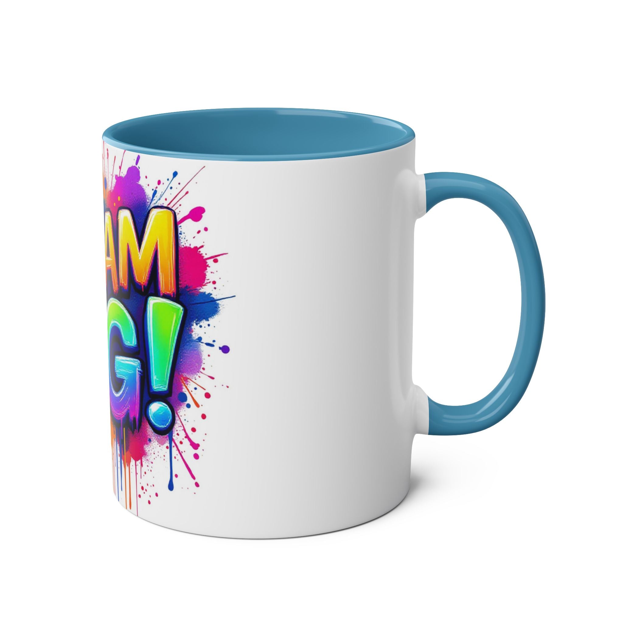Dream Big Two-Tone Coffee Mug - 11oz Motivational Drinkware