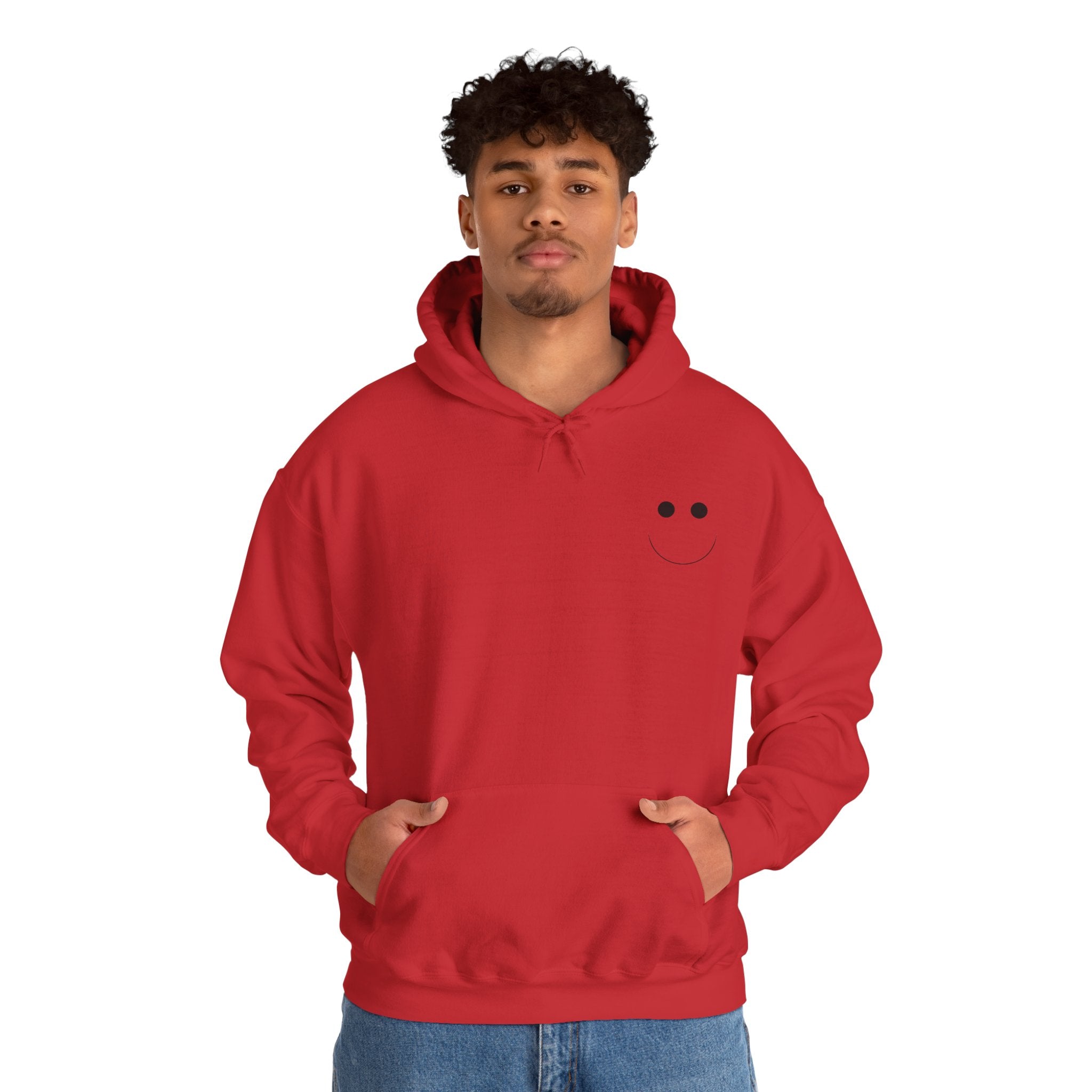 Smiley Faces Hooded Sweatshirt, Cozy Unisex Sweatshirt with Emoji Design, Casual Style, Gift for Friends, Fun Fashion, Perfect for [...]