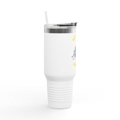 Colorful Messy Bug Insulated Travel Mug - 40oz