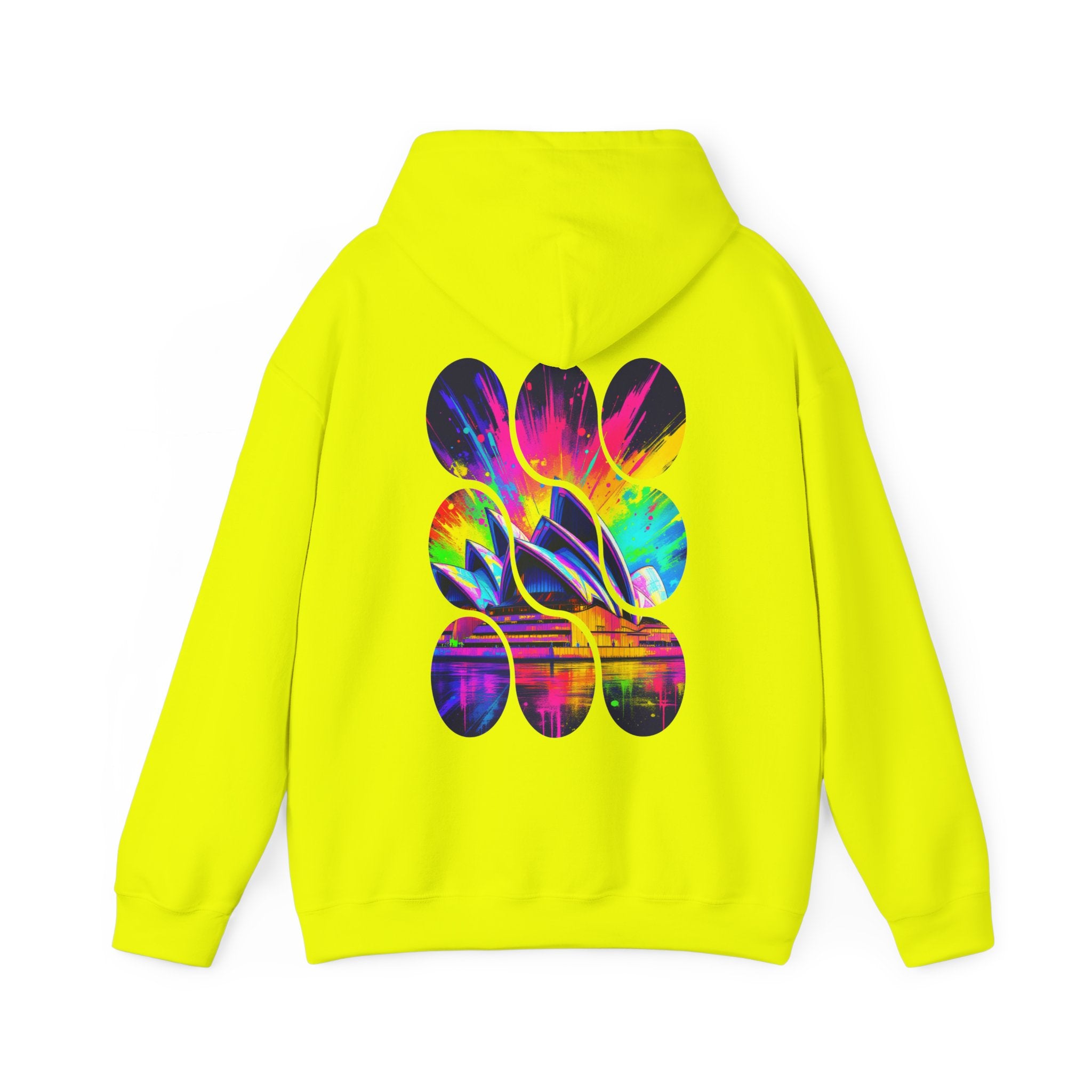 Colorful Abstract Hoodie with Eye-Catching Design, Perfect for Casual Wear, Art Lovers, Gift for Friends, Cozy Layering