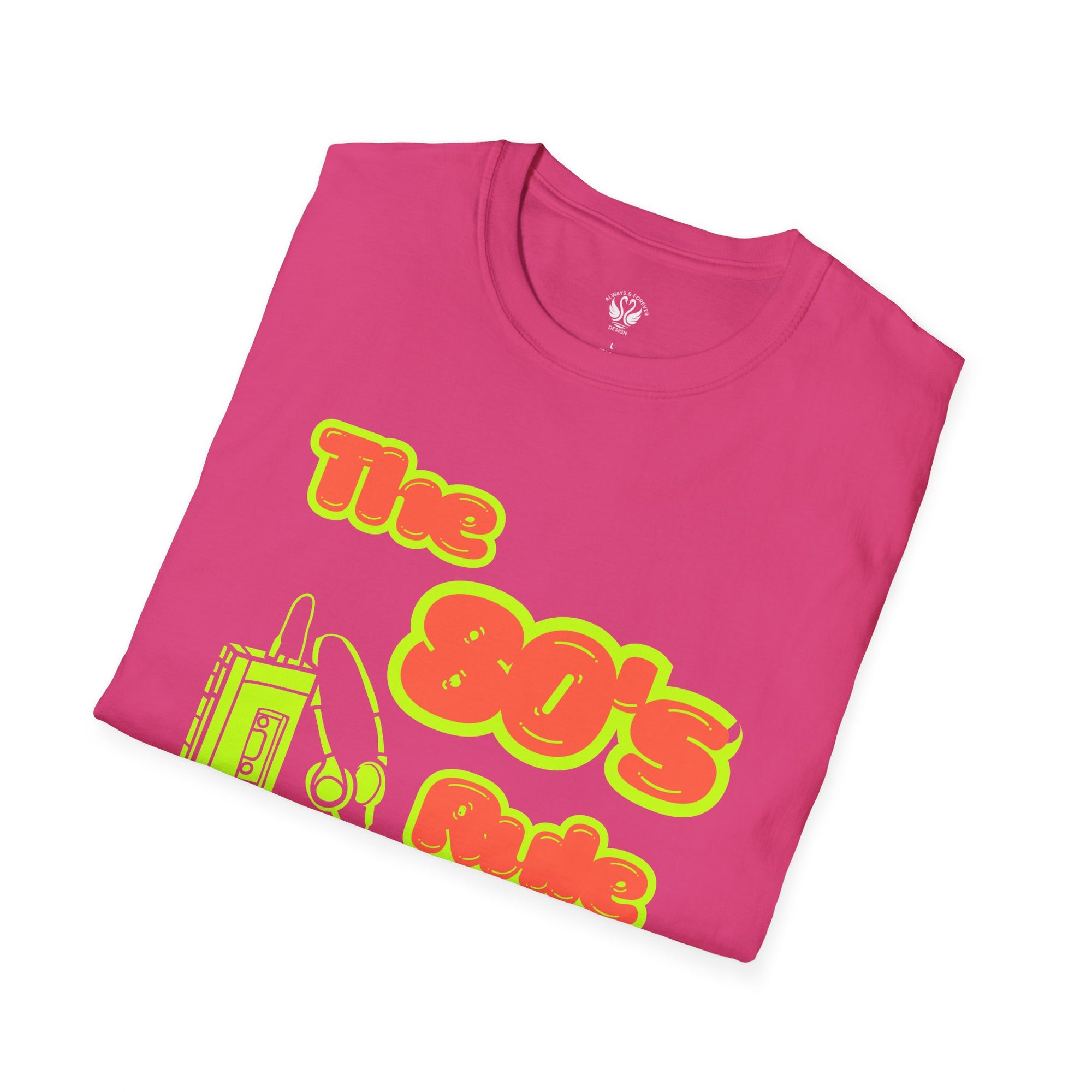 Retro 80's Rule Unisex T-Shirt, Vintage Tee, 80s Inspired Apparel, Casual Wear, Gift for Retro Lovers