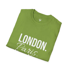 City Life Unisex T-Shirt - London, Paris, New York Deal Graphic Tee, Travel Fashion, Urban Style, Gift for Wanderlust, Streetwear