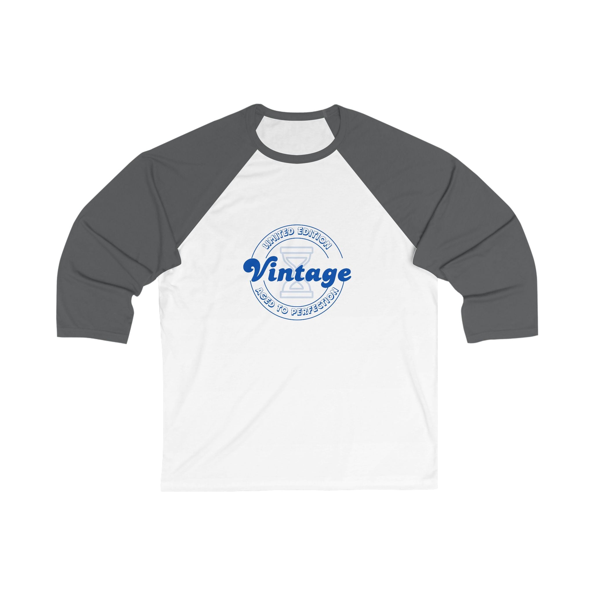 Vintage Baseball Tee, Unisex 3/4 Sleeve Shirt, Retro Style Tee, Sports Fan Apparel, Casual Everyday Wear, Gift for Him/Her