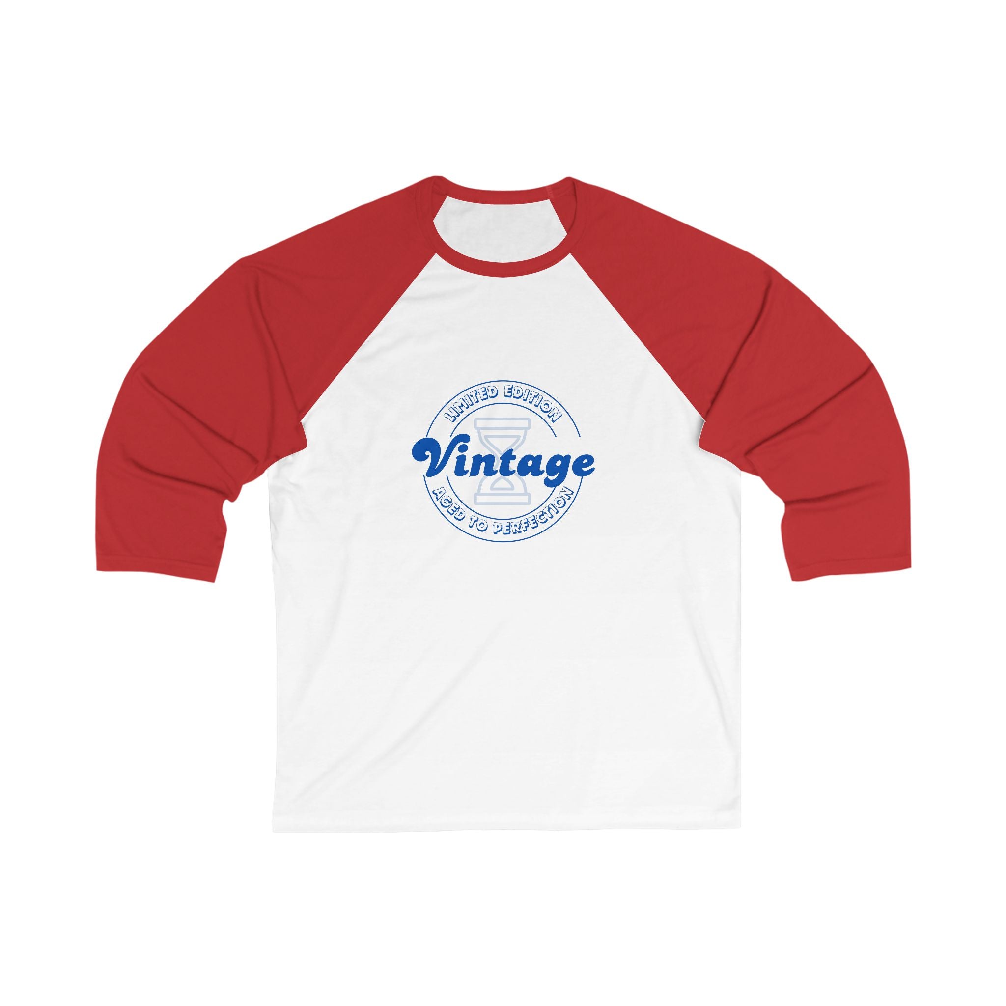 Vintage Baseball Tee, Unisex 3/4 Sleeve Shirt, Retro Style Tee, Sports Fan Apparel, Casual Everyday Wear, Gift for Him/Her