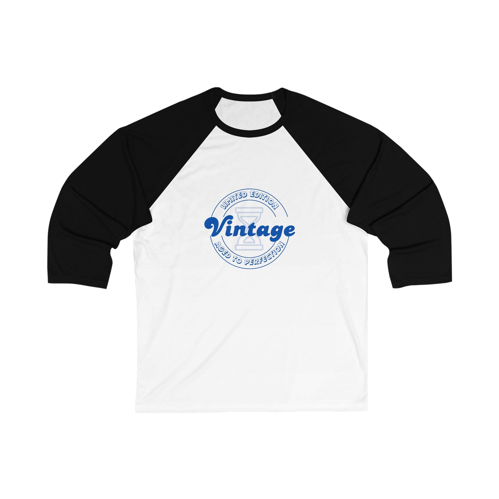 Vintage Baseball Tee, Unisex 3/4 Sleeve Shirt, Retro Style Tee, Sports Fan Apparel, Casual Everyday Wear, Gift for Him/Her
