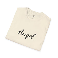 Angel Wings Unisex T-Shirt, Softstyle Tee, Cute Gift, Casual Wear, Inspirational Shirt, Everyday Comfort