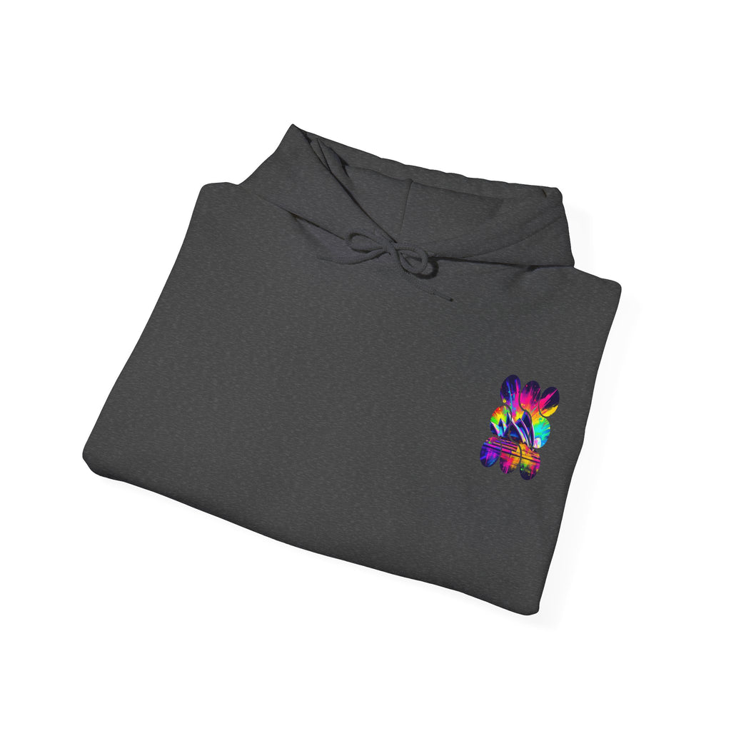 Colorful Abstract Hoodie with Eye-Catching Design, Perfect for Casual Wear, Art Lovers, Gift for Friends, Cozy Layering