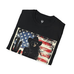 Stylish Western Graphic Tee, Cowboy T-Shirt, Americana Apparel, Unisex Casual Shirt, Summer Wardrobe Essential, Gift For Western Lovers