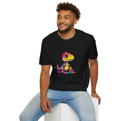 Cute Dinosaur T-Shirt, Fun Graphic Tee, Kids Birthday Gift, Dino Lover Apparel, Unisex Casual Wear