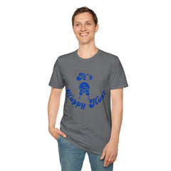 Unisex Happy Hour T-Shirt, Perfect for Parties, Casual Outings, Gifts, and Celebrations