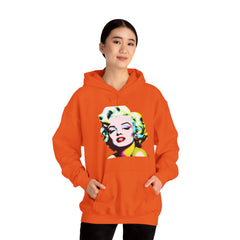 Colorful Marilyn Monroe Sweatshirt, Retro Hoodie, Pop Art Sweater, Unisex Lounge Wear, Gift for Art Lovers, Fashion Statement