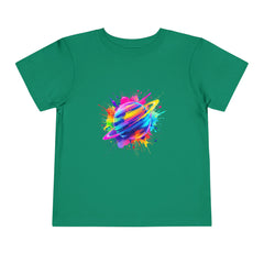 Colorful Planet Toddler Short Sleeve Tee - Fun & Playful Kids Shirt