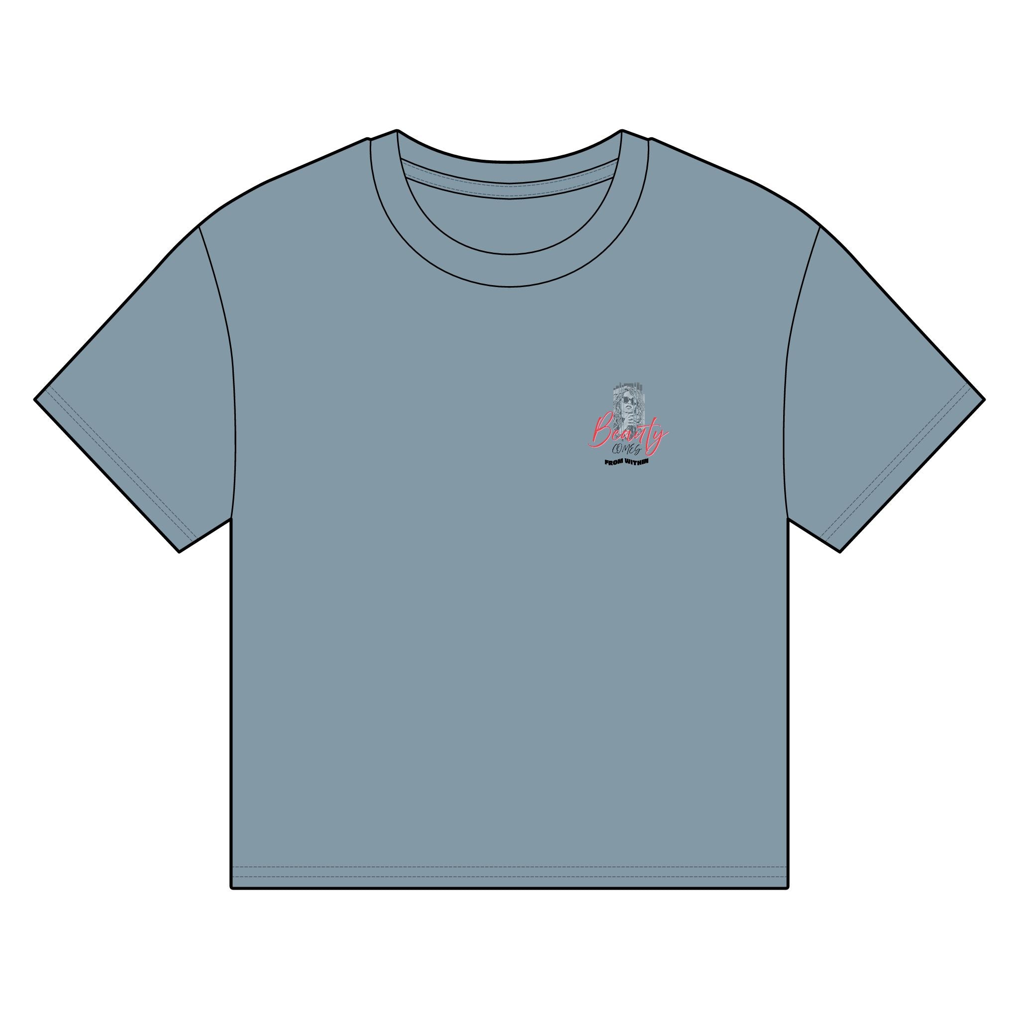 Organic Cotton Boxy T-Shirt - Eco-Friendly Fashion, Casual Wear, Sustainable Gift, Summer Essential, Everyday Comfort