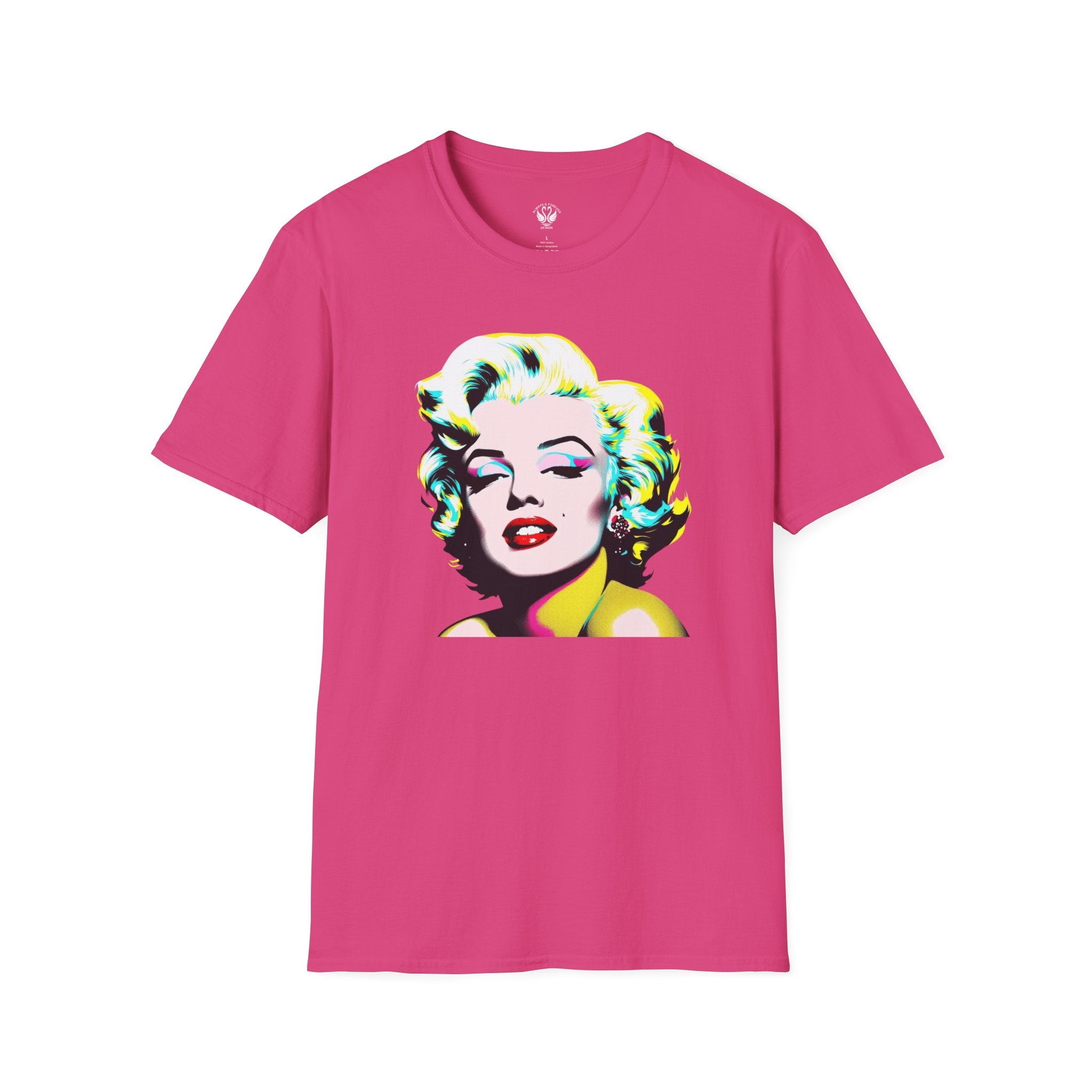 Pop Art Marilyn Monroe Unisex T-Shirt, Retro Tee, Vintage Style Shirt, Gift for Her, 90s Nostalgia Fashion