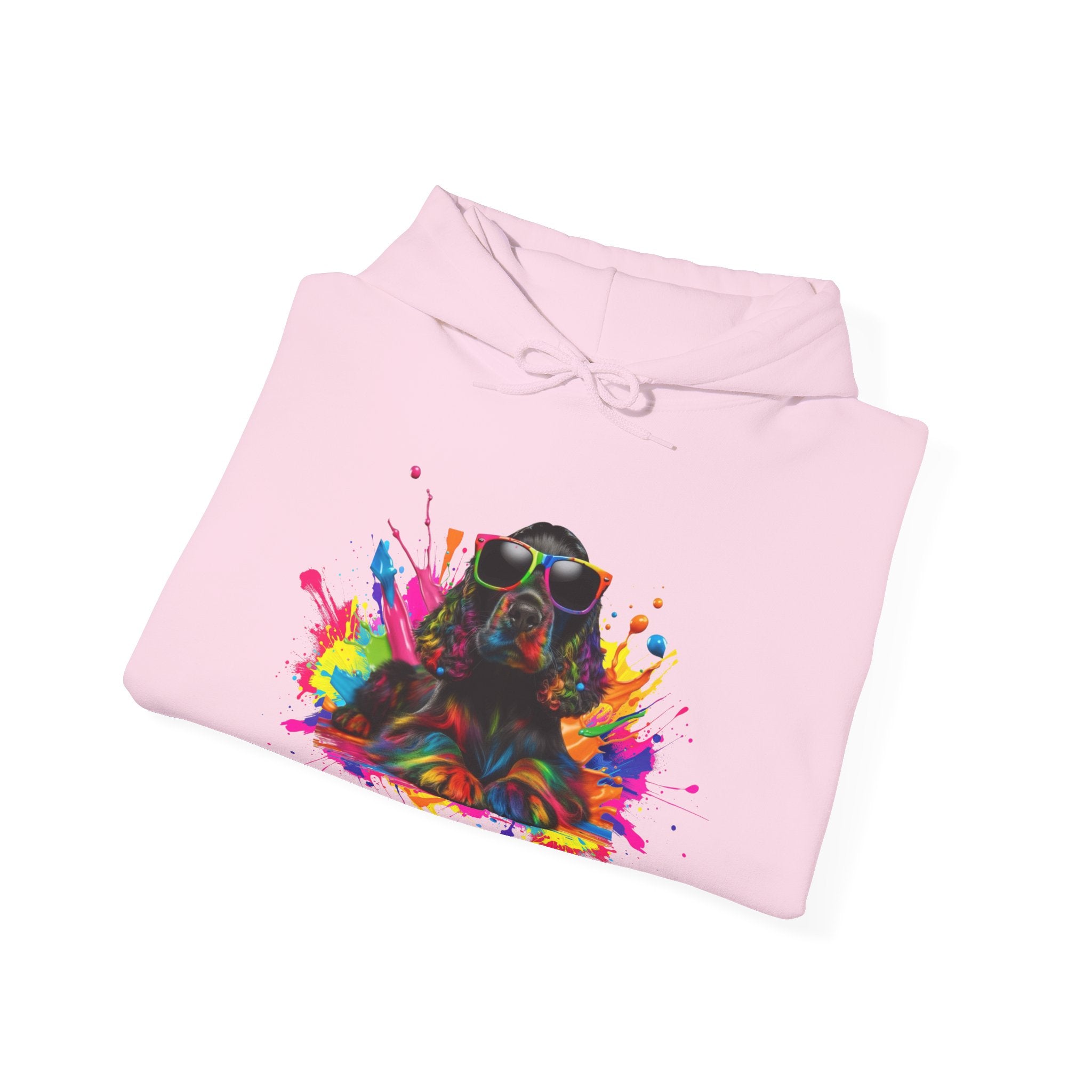 Colorful Artistic Sweatshirt, Unisex Hoodie, Vibrant Design Hoodie, Cozy Pullover, Perfect Gift for Art Lovers