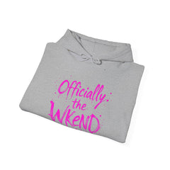 Officially the Wkend Hooded Sweatshirt, Unisex Weekend Sweatshirt, Cozy Hoodie for Relaxation, Ideal for Casual Outings, Perfect Gift [...]