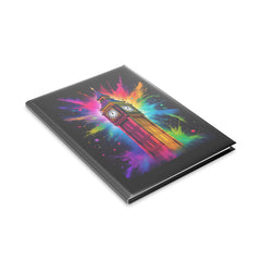 Vibrant Big Ben Hardcover Notebook - Colorful Puffy Cover Journal for Creative Minds