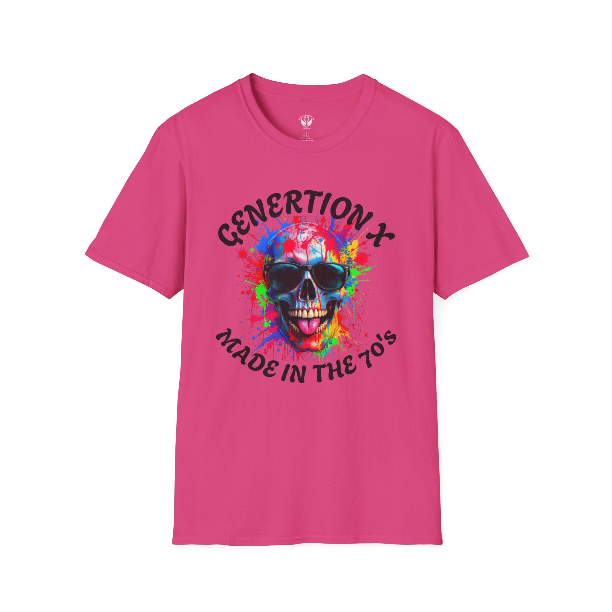 Generation X T-Shirt, Retro 70's Tee, Unisex Graphic Shirt, Vintage Style Top, Perfect for Nostalgia Lovers