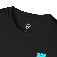 Abstract Print T-Shirt | Unisex Softstyle Tee