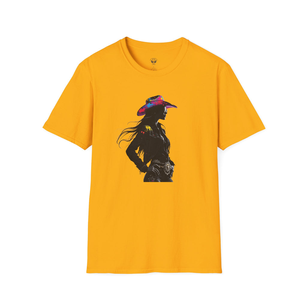 Cowgirl Vibes Unisex Softstyle T-Shirt - Trendy Western Graphic Tee