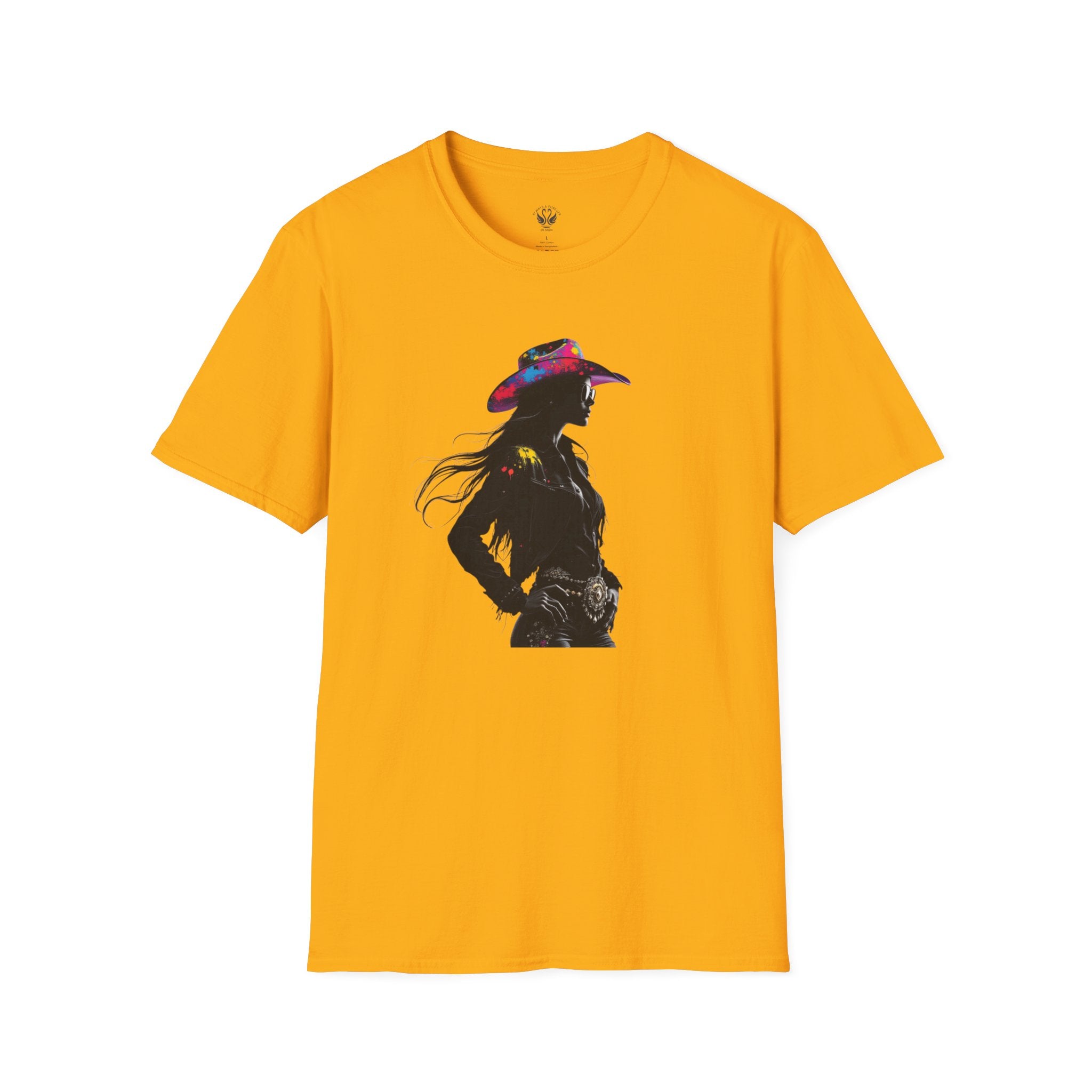 Cowgirl Vibes Unisex Softstyle T-Shirt - Trendy Western Graphic Tee