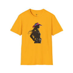 Cowgirl Vibes Unisex Softstyle T-Shirt - Trendy Western Graphic Tee