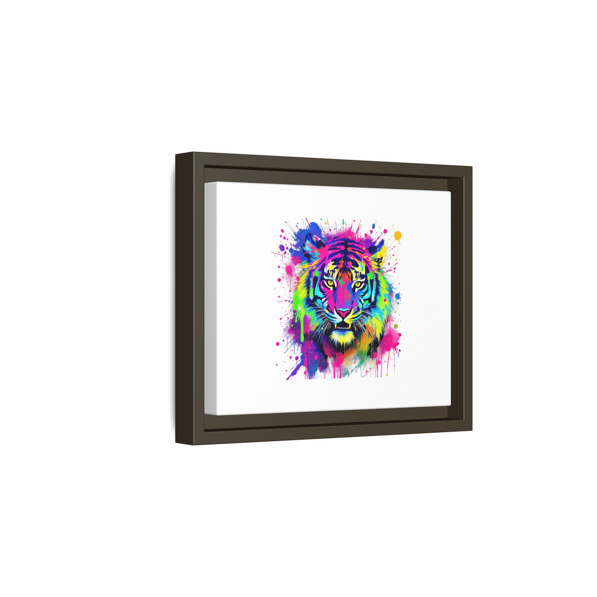 Vibrant Tiger Canvas Print - Framed Art for Bold Decor