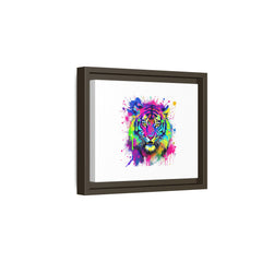 Vibrant Tiger Canvas Print - Framed Art for Bold Decor