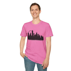 Skyline Unisex T-Shirt | City Lover Tee, Urban Art Shirt, Gift for Travelers, Vibrant Summer Apparel, Graphic T-Shirt