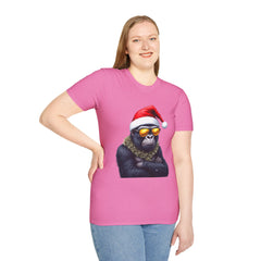 Cool Gorilla Santa T-Shirt | Funny Holiday Tee | Unisex Gift for Christmas, Party Wear, Family Gathering, Casual Style