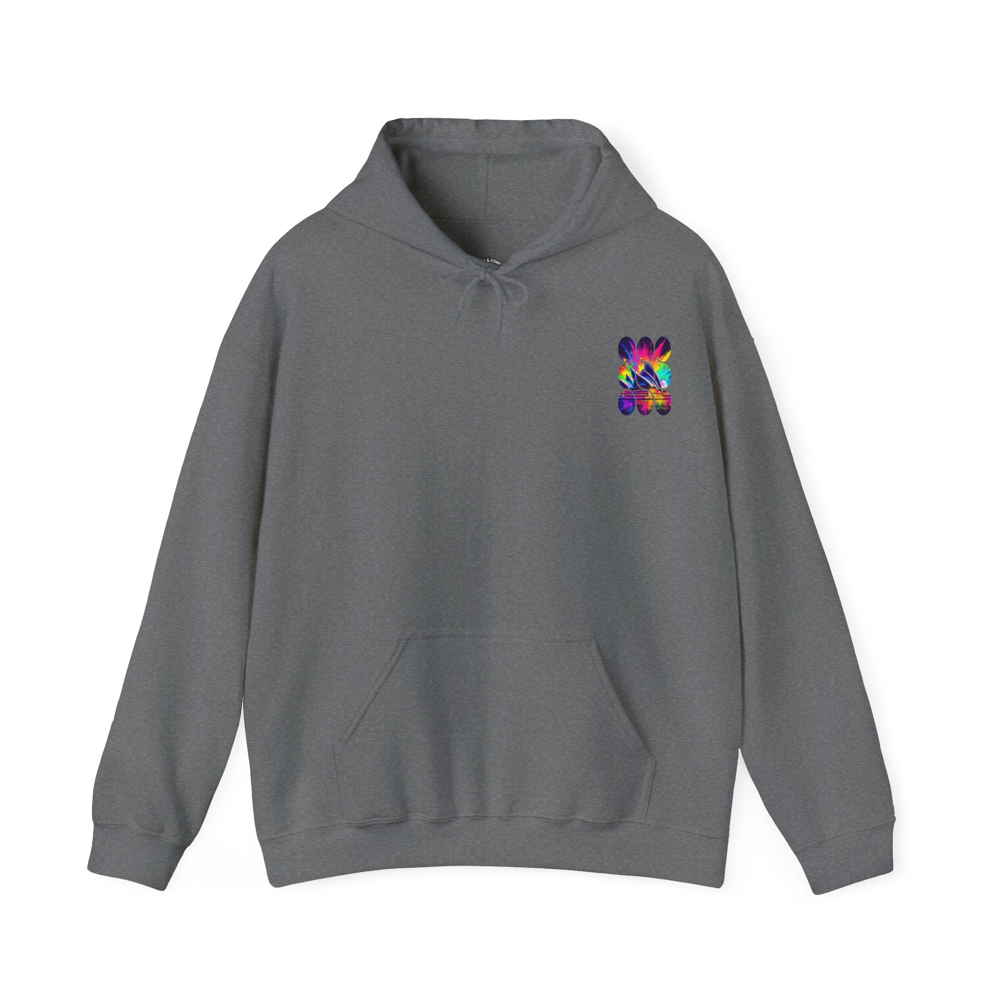 Colorful Abstract Hoodie with Eye-Catching Design, Perfect for Casual Wear, Art Lovers, Gift for Friends, Cozy Layering