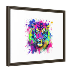 Vibrant Tiger Canvas Print - Framed Art for Bold Decor
